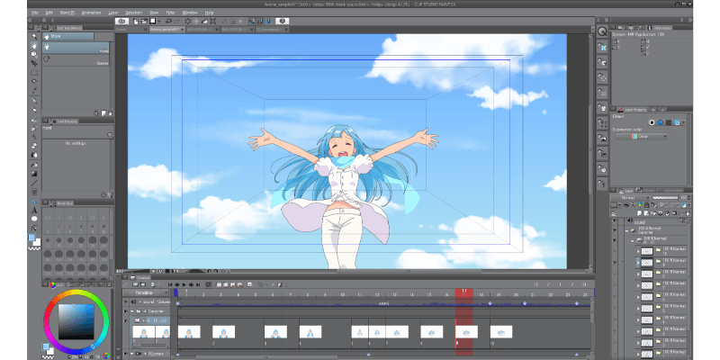 Camerawork and sound