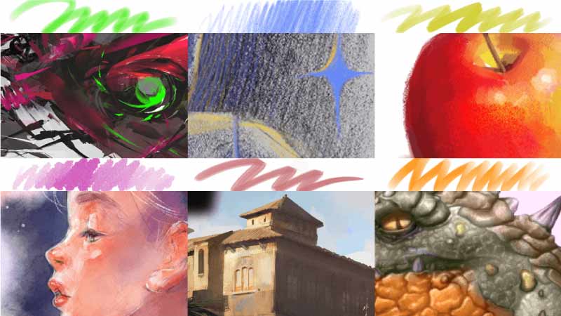 Various brushes