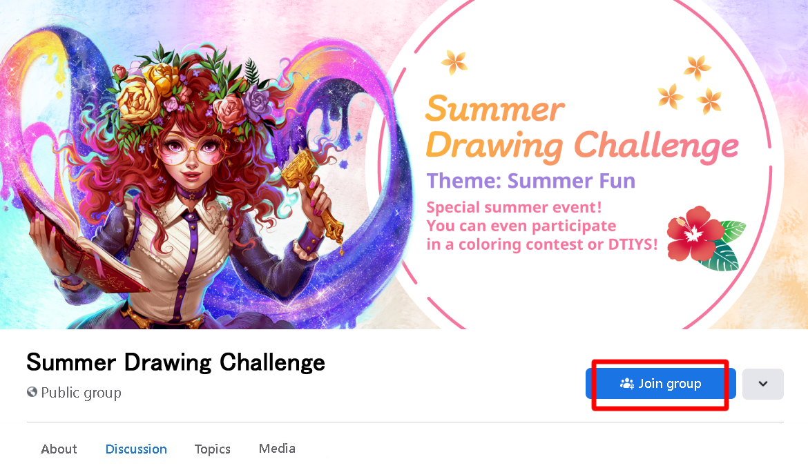 完成作品後就用SNS報名參賽吧! 使用Facebook報名參賽